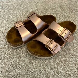 Birkenstock Youth Sandals - Rose Gold - Size 30